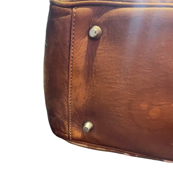 Coach Baby Bag Large Tote Zipper Top Signature Khaki Optic Print - Picture 8 of 10